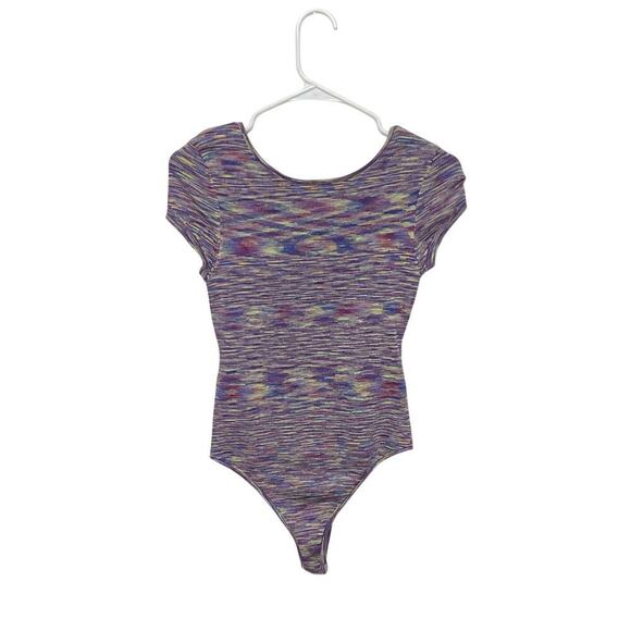 Intimately by Free People Tops - NWT Free People "All About It" Tee Swit Bodysuit Open Back Knit Material Small